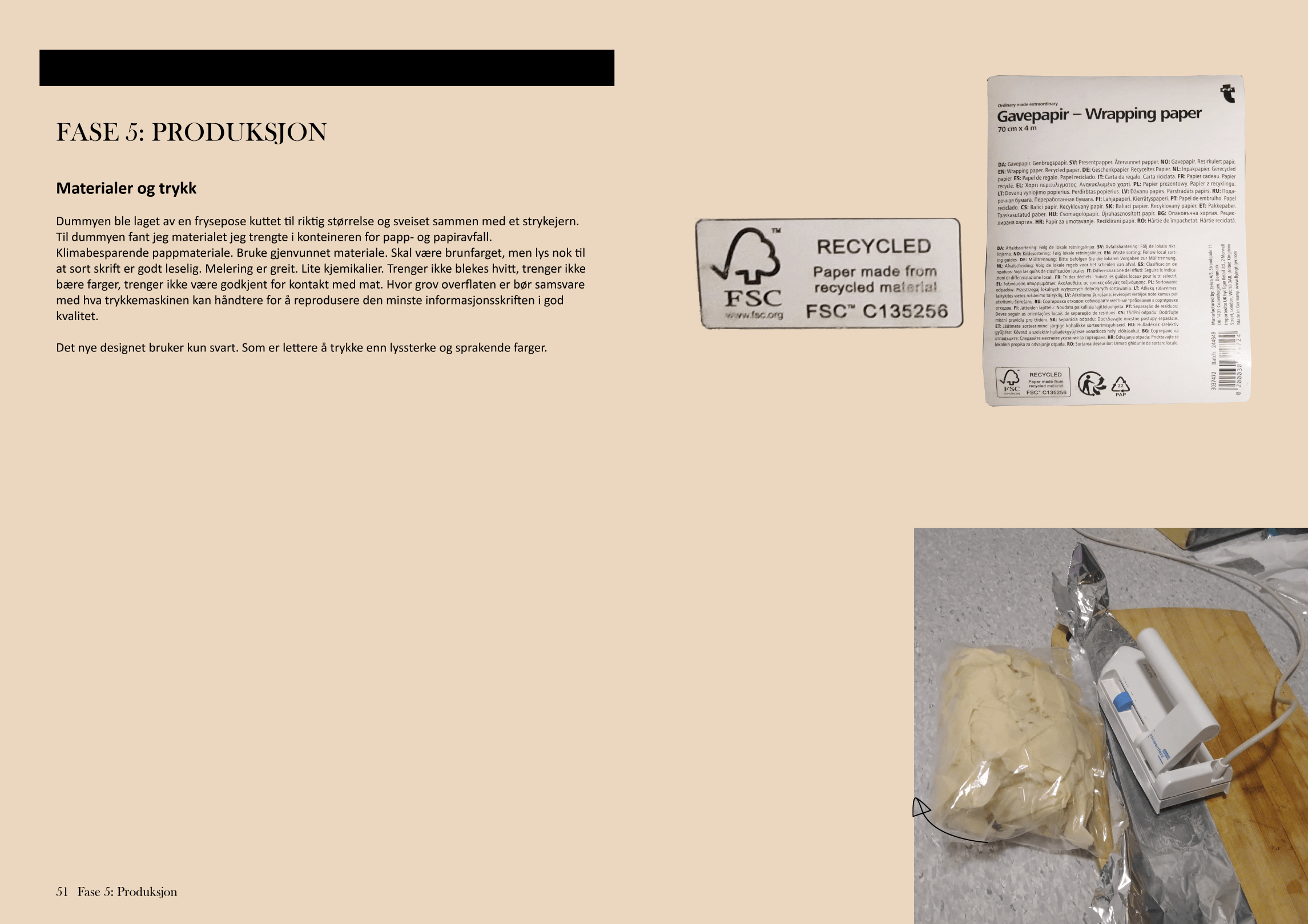 spinatrapport oppslag